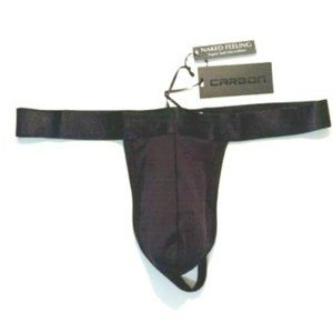 "Carbon" Next Generation Microfiber Thong - Black (CA001TH-BLK) Thong